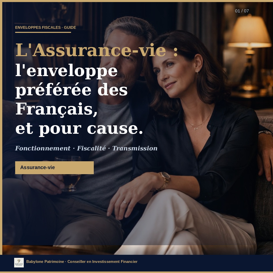 L'Assurance-vie : l'enveloppe préférée des Français, et pour cause
